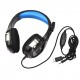 Professional Gaming Headset Stereo with Noise Cancelling Microphone Wired Headphone 50mm Drivers 3.5mm Cable with Volume Control Button for Computer Tablet Laptop