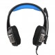Professional Gaming Headset Stereo with Noise Cancelling Microphone Wired Headphone 50mm Drivers 3.5mm Cable with Volume Control Button for Computer Tablet Laptop