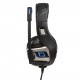 Professional Gaming Headset Stereo with Noise Cancelling Microphone Wired Headphone 50mm Drivers 3.5mm Cable with Volume Control Button for Computer Tablet Laptop