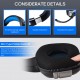 Professional Gaming Headset Stereo with Noise Cancelling Microphone Wired Headphone 50mm Drivers 3.5mm Cable with Volume Control Button for Computer Tablet Laptop