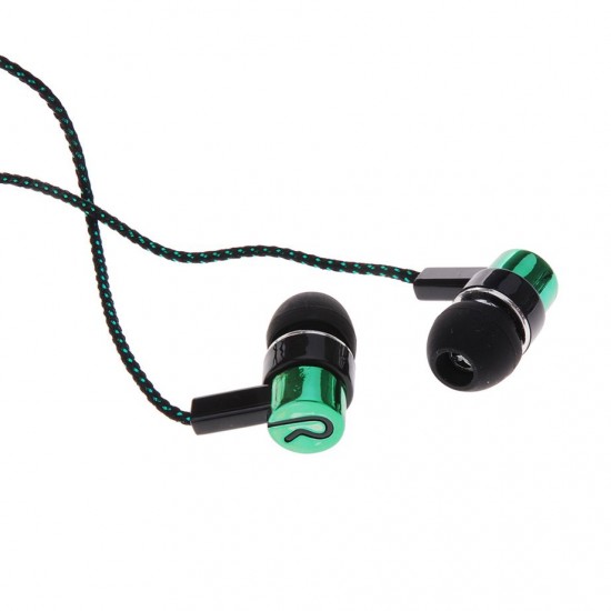 1.1M Reflective Fiber Cloth Line Noise Isolating Stereo In-ear Earphone Earbuds Headphones with 3.5 MM Jack Standard 1.1M Reflective Fiber Cloth Line Noise Isolating Stereo In-ear Earphone Earbuds Headphones with 3.5 MM Jack Standard