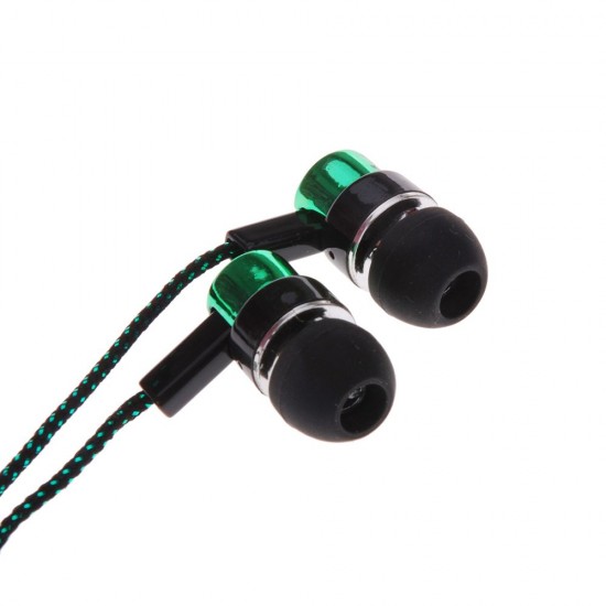 1.1M Reflective Fiber Cloth Line Noise Isolating Stereo In-ear Earphone Earbuds Headphones with 3.5 MM Jack Standard 1.1M Reflective Fiber Cloth Line Noise Isolating Stereo In-ear Earphone Earbuds Headphones with 3.5 MM Jack Standard