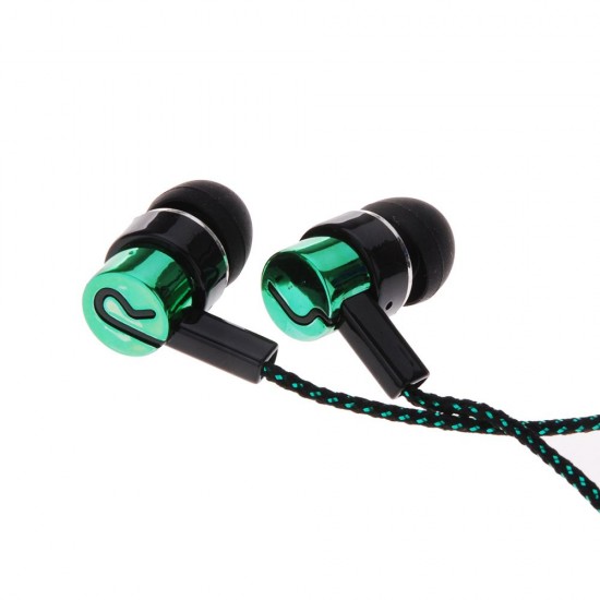 1.1M Reflective Fiber Cloth Line Noise Isolating Stereo In-ear Earphone Earbuds Headphones with 3.5 MM Jack Standard 1.1M Reflective Fiber Cloth Line Noise Isolating Stereo In-ear Earphone Earbuds Headphones with 3.5 MM Jack Standard