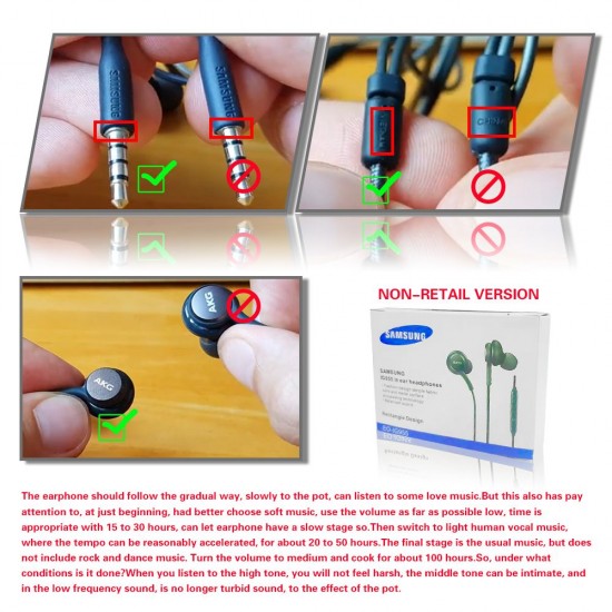 3.5mm Earphones with Mic S8 Plus Compatible with Other Smartphone Devices Non-retail Version 3.5mm Earphones with Mic S8 Plus Compatible with Other Smartphone Devices Non-retail Version