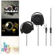 3.5mm Wired Gaming Headset On-Ear Sports Headphones Ear-hook Music Earphones for Smartphones Tablet Laptop Desktop PC