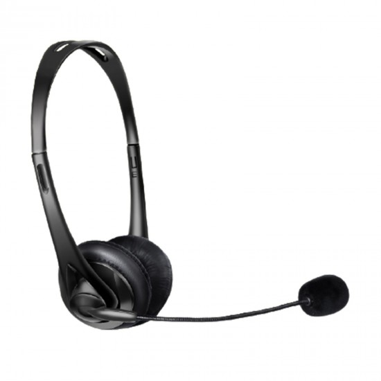 OY136 3.5mm Computer Headset with Microphone Noise Cancelling Head-mounted Headphone Wired Call Center Headsets for Business Call Center