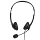 OY136 3.5mm Computer Headset with Microphone Noise Cancelling Head-mounted Headphone Wired Call Center Headsets for Business Call Center