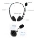 OY136 3.5mm Computer Headset with Microphone Noise Cancelling Head-mounted Headphone Wired Call Center Headsets for Business Call Center
