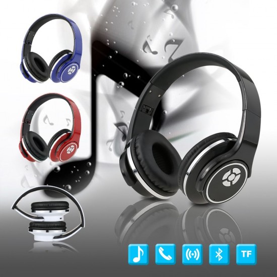 Elegant Wireless Multifunctional BT Stereo Headset Combo Long Working Time Foldable Design Sport Headphone Earphones With Microphone for Listening Music Radio Elegant Wireless Multifunctional BT Stereo Headset Combo Long Working Time Foldable Design Sport Headphone Earphones With Microphone for Listening Music Radio
