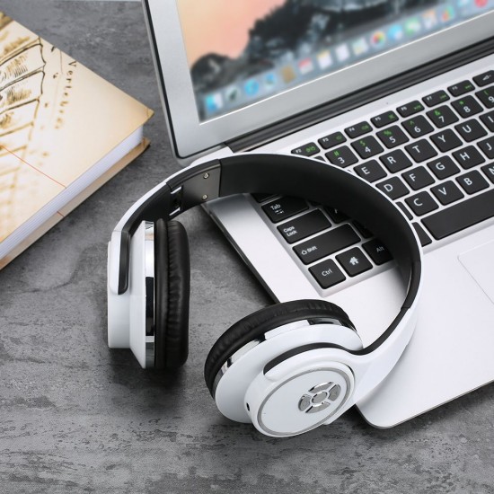 Elegant Wireless Multifunctional BT Stereo Headset Combo Long Working Time Foldable Design Sport Headphone Earphones With Microphone for Listening Music Radio Elegant Wireless Multifunctional BT Stereo Headset Combo Long Working Time Foldable Design Sport Headphone Earphones With Microphone for Listening Music Radio