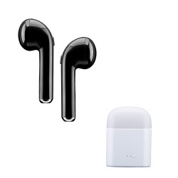 i7 Wireless BT Earphones Mini Earbud Portable Stereo Handfree Earphone Left and Right Ear with Charging Box