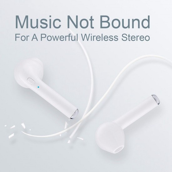 i7 Wireless BT Earphones Mini Earbud Portable Stereo Handfree Earphone Left and Right Ear with Charging Box i7 Wireless BT Earphones Mini Earbud Portable Stereo Handfree Earphone Left and Right Ear with Charging Box