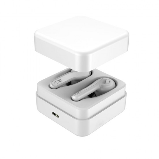 BT Earphone True Wireless Stereo Earbud Headset for Phone White BT Earphone True Wireless Stereo Earbud Headset for Phone White