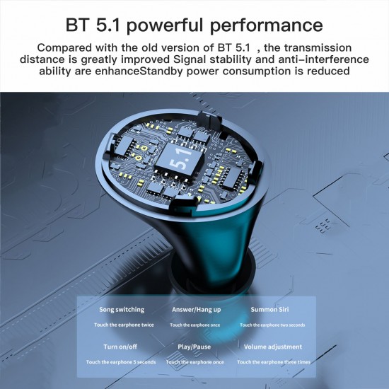 M18 BT5.1 Wireless Headphones Auto Pairing IPX7 Waterproof 2000mAh Charge Box Three Screen Power Display Powe Bank (Black) M18 BT5.1 Wireless Headphones Auto Pairing IPX7 Waterproof 2000mAh Charge Box Three Screen Power Display Powe Bank (Black)