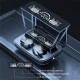M18 BT5.1 Wireless Headphones Auto Pairing IPX7 Waterproof 2000mAh Charge Box Three Screen Power Display Powe Bank (Black) M18 BT5.1 Wireless Headphones Auto Pairing IPX7 Waterproof 2000mAh Charge Box Three Screen Power Display Powe Bank (Black)