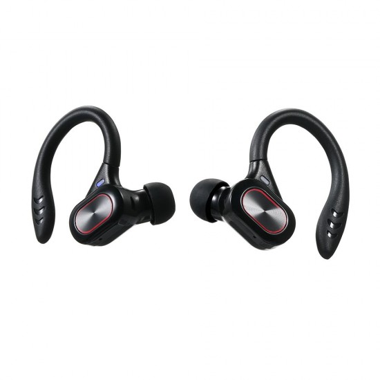 True Wireless Stereo BT 5.0 Earphones Chargeable Stereo Sound Earbuds Waterproof Touch-control Headset Compatible with Android/iOS/PC Tablet Black True Wireless Stereo BT 5.0 Earphones Chargeable Stereo Sound Earbuds Waterproof Touch-control Headset Compatible with Android/iOS/PC Tablet Black