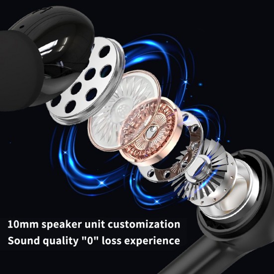 TWS ENC Noise Cancelling Headphones P9 BT Wireless Earphones Double Mark ENC Noise-cancelling calls Long Battery Life Black TWS ENC Noise Cancelling Headphones P9 BT Wireless Earphones Double Mark ENC Noise-cancelling calls Long Battery Life Black