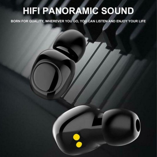 XG-23 Sports Headphones IPX6 Waterproof Sweatproof Headset Stereo Sound Binaural Calling In-Ear Ergonomic Design Earbuds Intelligent Noise Reduction Canceling Cancellation Earphones with LED Digital Display Charging Case Box and Cable XG-23 Sports Headphones IPX6 Waterproof Sweatproof Headset Stereo Sound Binaural Calling In-Ear Ergonomic Design Earbuds Intelligent Noise Reduction Canceling Cancellation Earphones with LED Digital Display Charging Case Box and Cable