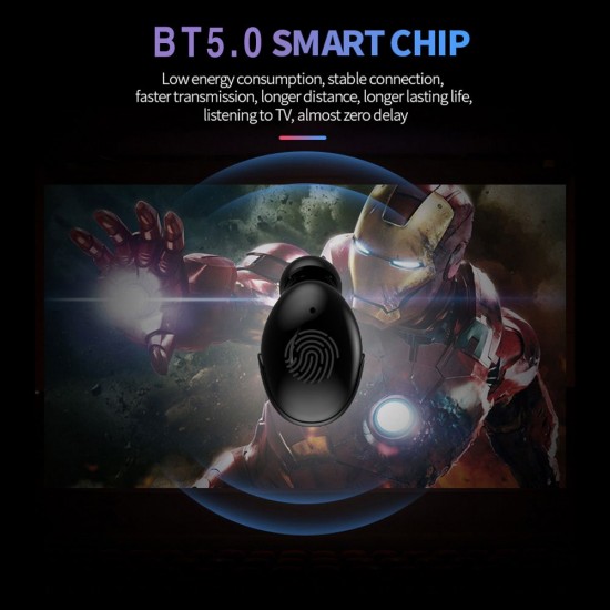 G12 BT5.0 Earphones Fingerprint Touch Control Wireless HiFi Sound Stereo Bass With Mic Handsfree Wireless Mini Earbuds Sports In-ear Headset for iphone Smartphone G12 BT5.0 Earphones Fingerprint Touch Control Wireless HiFi Sound Stereo Bass With Mic Handsfree Wireless Mini Earbuds Sports In-ear Headset for iphone Smartphone