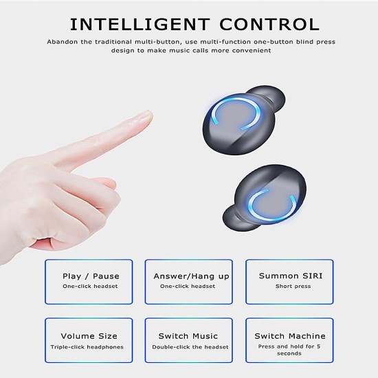 F9-8 Earphones BT 5.0 Wireless Mini Sports Earbuds 8D HiFi Sound Headset HD Call Noise Reduction Siri Voice Assistant Headphones With LED Digital Power Display F9-8 Earphones BT 5.0 Wireless Mini Sports Earbuds 8D HiFi Sound Headset HD Call Noise Reduction Siri Voice Assistant Headphones With LED Digital Power Display