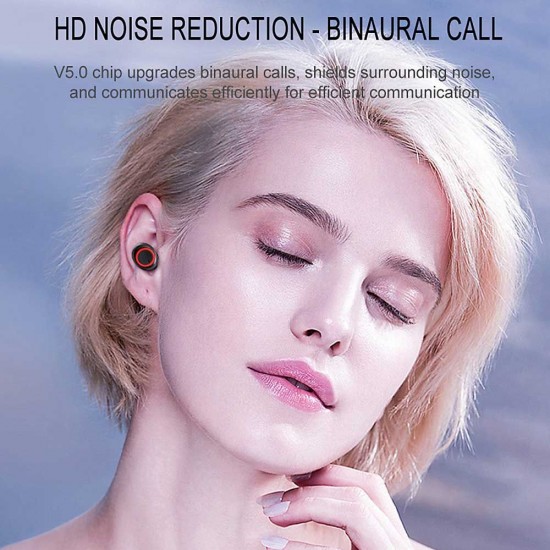 A10 True Wireless Earphones BT V5.0 Stereo Headset Sports Mini Earbuds Handsfree HD Call Headphones With Mic LED Digital Power Display A10 True Wireless Earphones BT V5.0 Stereo Headset Sports Mini Earbuds Handsfree HD Call Headphones With Mic LED Digital Power Display