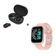 E6S True Wireless Earbuds In-Ear Headphones IPX4 Waterproof Sweatproof 45mAh BT5.0 Binaural Stereo Audio Noise Reduction Voice/Volume Control Sports Headset with 280mAh Charging Case Compatible with Siri E6S True Wireless Earbuds In-Ear Headphones IPX4 Waterproof Sweatproof 45mAh BT5.0 Binaural Stereo Audio Noise Reduction Voice/Volume Control Sports Headset with 280mAh Charging Case Compatible with Siri