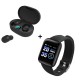 E6S True Wireless Earbuds In-Ear Headphones IPX4 Waterproof Sweatproof 45mAh BT5.0 Binaural Stereo Audio Noise Reduction Voice/Volume Control Sports Headset with 280mAh Charging Case Compatible with Siri E6S True Wireless Earbuds In-Ear Headphones IPX4 Waterproof Sweatproof 45mAh BT5.0 Binaural Stereo Audio Noise Reduction Voice/Volume Control Sports Headset with 280mAh Charging Case Compatible with Siri