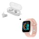 E6S True Wireless Earbuds In-Ear Headphones IPX4 Waterproof Sweatproof 45mAh BT5.0 Binaural Stereo Audio Noise Reduction Voice/Volume Control Sports Headset with 280mAh Charging Case Compatible with Siri E6S True Wireless Earbuds In-Ear Headphones IPX4 Waterproof Sweatproof 45mAh BT5.0 Binaural Stereo Audio Noise Reduction Voice/Volume Control Sports Headset with 280mAh Charging Case Compatible with Siri