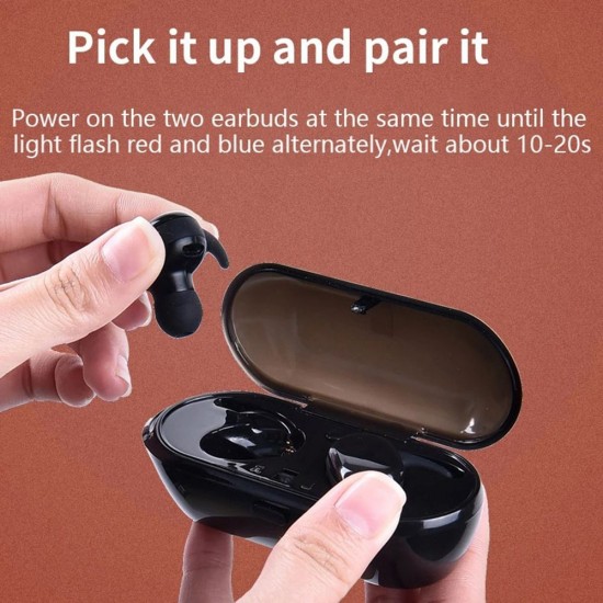 Y30 True Wireless Earbuds Touch-Control Daily Waterproof Sport Earbuds with Microphone Binaural Strereo Audio Earphones In-Ear Headset with Charging Case Compatible with Android iOS Y30 True Wireless Earbuds Touch-Control Daily Waterproof Sport Earbuds with Microphone Binaural Strereo Audio Earphones In-Ear Headset with Charging Case Compatible with Android iOS