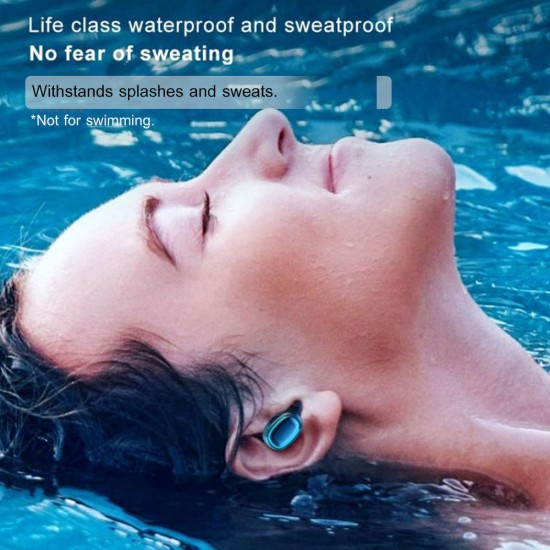 True Wireless Earbuds with Microphone and Touch-control Daily Waterproof Sport Earphones with Voice Assistant and Charging Case Compatible with Android and iOS True Wireless Earbuds with Microphone and Touch-control Daily Waterproof Sport Earphones with Voice Assistant and Charging Case Compatible with Android and iOS