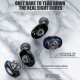 Mini In-Ear BT Headphones with Deep Bass Noise Reduction Waterproof Sport Earphones with LED-Digital Display Touch-Control Headsets HD Call Earbuds with MIC Compatible with iOS Android Black