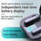 R20 True Wireless Earbuds Semi-in-Ear BT Earphones with Stereo Sound Waterproof Sport Earphones with LED-Digital Display Headsets HD Call Headset with MIC Compatible with iOS Android Black R20 True Wireless Earbuds Semi-in-Ear BT Earphones with Stereo Sound Waterproof Sport Earphones with LED-Digital Display Headsets HD Call Headset with MIC Compatible with iOS Android Black