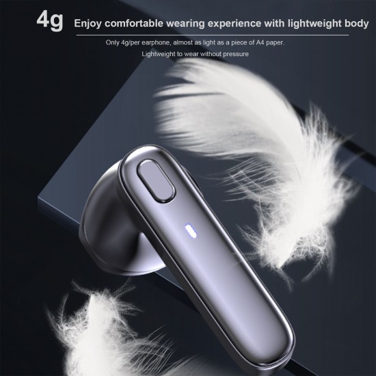 R20 True Wireless Earbuds Semi-in-Ear BT Earphones with Stereo Sound Waterproof Sport Earphones with LED-Digital Display Headsets HD Call Headset with MIC Compatible with iOS Android Black R20 True Wireless Earbuds Semi-in-Ear BT Earphones with Stereo Sound Waterproof Sport Earphones with LED-Digital Display Headsets HD Call Headset with MIC Compatible with iOS Android Black