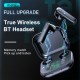 R20 True Wireless Earbuds Semi-in-Ear BT Earphones with Stereo Sound Waterproof Sport Earphones with LED-Digital Display Headsets HD Call Headset with MIC Compatible with iOS Android Black R20 True Wireless Earbuds Semi-in-Ear BT Earphones with Stereo Sound Waterproof Sport Earphones with LED-Digital Display Headsets HD Call Headset with MIC Compatible with iOS Android Black