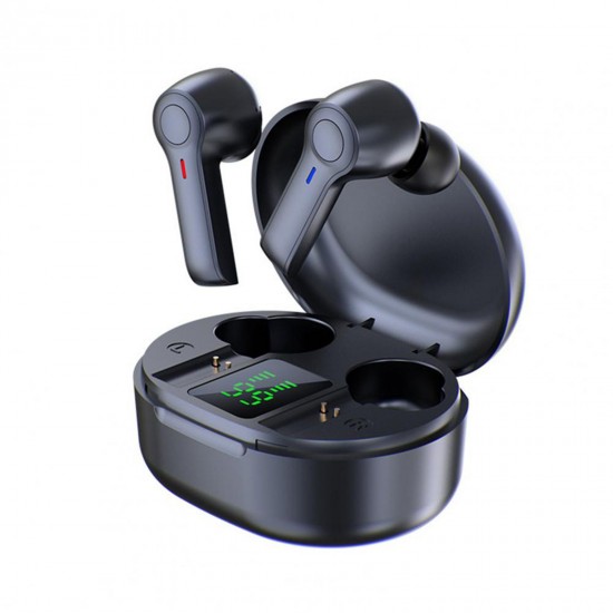 R22 In-Ear BT Earphones with Stereo Sound/Deep Bass Waterproof Sport Earbuds with LED-Digital Display Touch-Control Headphones Wireless Earbuds for Music/Call Compatible with iOS Android R22 In-Ear BT Earphones with Stereo Sound/Deep Bass Waterproof Sport Earbuds with LED-Digital Display Touch-Control Headphones Wireless Earbuds for Music/Call Compatible with iOS Android