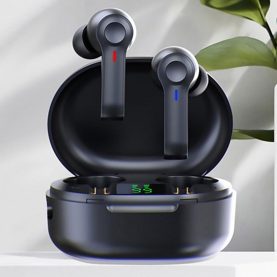 R22 In-Ear BT Earphones with Stereo Sound/Deep Bass Waterproof Sport Earbuds with LED-Digital Display Touch-Control Headphones Wireless Earbuds for Music/Call Compatible with iOS Android R22 In-Ear BT Earphones with Stereo Sound/Deep Bass Waterproof Sport Earbuds with LED-Digital Display Touch-Control Headphones Wireless Earbuds for Music/Call Compatible with iOS Android