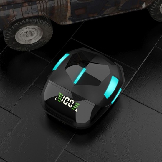 G7S BT Earphones in-Ear Wireless Gaming Headset Ergonomic Waterproof Sport Earbuds with LED-Digital Display Easy Pairing for Game Music Compatible with iOS Android G7S BT Earphones in-Ear Wireless Gaming Headset Ergonomic Waterproof Sport Earbuds with LED-Digital Display Easy Pairing for Game Music Compatible with iOS Android