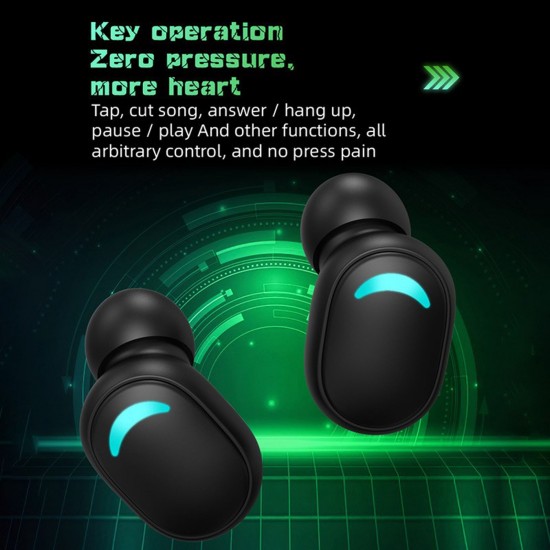 G7S BT Earphones in-Ear Wireless Gaming Headset Ergonomic Waterproof Sport Earbuds with LED-Digital Display Easy Pairing for Game Music Compatible with iOS Android G7S BT Earphones in-Ear Wireless Gaming Headset Ergonomic Waterproof Sport Earbuds with LED-Digital Display Easy Pairing for Game Music Compatible with iOS Android