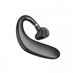 S109 BT Headset Single Ear Wireless Headphone Hands-free Cell Phone Earpiece Waterproof Ear Clip with Noise Cancelling Mic for Driving Sports Call Music