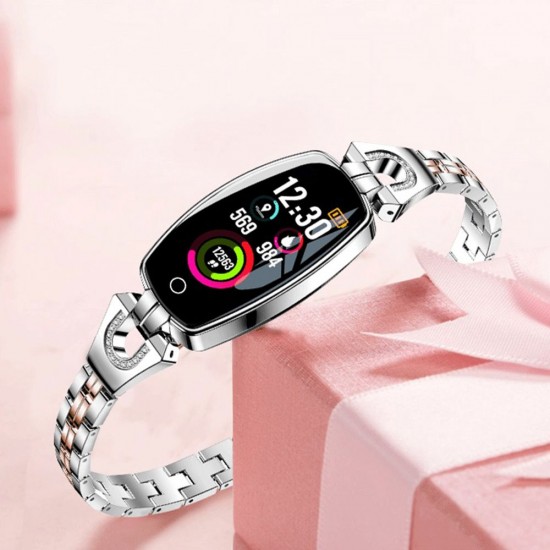 H8 Smart Bracelet Women Watch IP67 Waterproof Heart Rate Sleep Monitor Smart Band Blood Pressure Smart Watch Band for IOS Android Fitness bracelet H8 Smart Bracelet Women Watch IP67 Waterproof Heart Rate Sleep Monitor Smart Band Blood Pressure Smart Watch Band for IOS Android Fitness bracelet