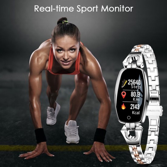 H8 Smart Bracelet Women Watch IP67 Waterproof Heart Rate Sleep Monitor Smart Band Blood Pressure Smart Watch Band for IOS Android Fitness bracelet H8 Smart Bracelet Women Watch IP67 Waterproof Heart Rate Sleep Monitor Smart Band Blood Pressure Smart Watch Band for IOS Android Fitness bracelet