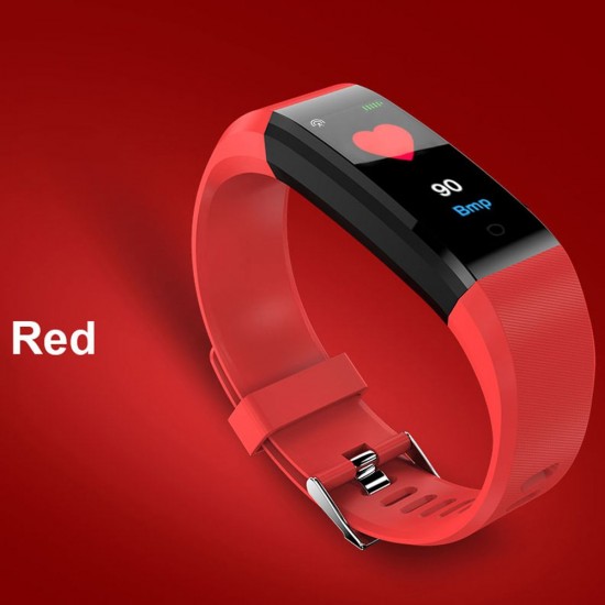 ID115plus Smart Bracelet 0.96inch TFT Screen 90mAh Heart Rate Blood Pressure Monitoring Calorie Fitness IP67 Waterproof BT Alarm Sports Wristwatch for Android / iOS ID115plus Smart Bracelet 0.96inch TFT Screen 90mAh Heart Rate Blood Pressure Monitoring Calorie Fitness IP67 Waterproof BT Alarm Sports Wristwatch for Android / iOS