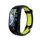 F21 Smart Bracelet 1.14-inch TFT Screen BT4.0 Smart Watch Heart Rate Blood Pressure Sleep Monitoring IP68 Waterproof Smart Timer Pedometer Calorie Fitness Alarm Camera Wristwatch Compatible with Android / iOS System F21 Smart Bracelet 1.14-inch TFT Screen BT4.0 Smart Watch Heart Rate Blood Pressure Sleep Monitoring IP68 Waterproof Smart Timer Pedometer Calorie Fitness Alarm Camera Wristwatch Compatible with Android / iOS System