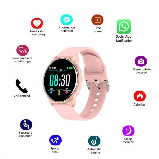 1.3-inch Touch Smart Bracelet Sports Watches for Men Women Heart Rate Monitoring Blood Pressure Detecting Multi-Sport Music Control & Remote Camera IP67 Waterproof Fitness Tracker Smartwatches Sports Wristband Gifts 1.3-inch Touch Smart Bracelet Sports Watches for Men Women Heart Rate Monitoring Blood Pressure Detecting Multi-Sport Music Control & Remote Camera IP67 Waterproof Fitness Tracker Smartwatches Sports Wristband Gifts