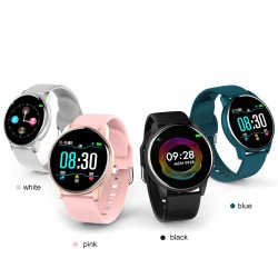 1.3-inch Touch Smart Bracelet Sports Watches for Men Women Heart Rate Monitoring Blood Pressure Detecting Multi-Sport Music Control & Remote Camera IP67 Waterproof Fitness Tracker Smartwatches Sports Wristband Gifts