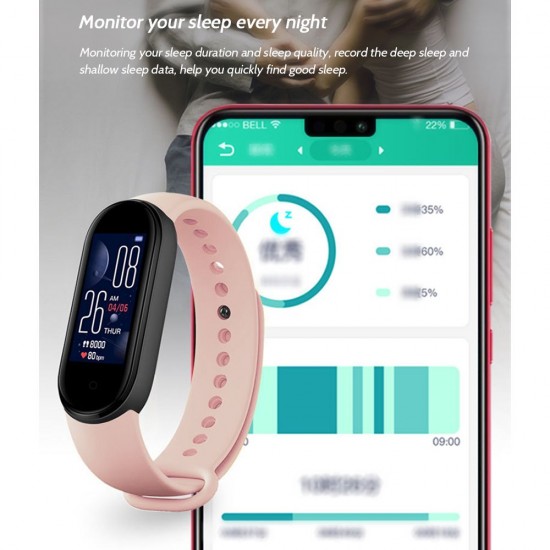 0.96-Inch Smart Bracelet BT Intelligent Watch Sport Fitness Tracker Blood Pressure Heart Rate Monitor Blood Oxygen Health Monitoring Two-way Lookup IP67 Waterproof Wristband 0.96-Inch Smart Bracelet BT Intelligent Watch Sport Fitness Tracker Blood Pressure Heart Rate Monitor Blood Oxygen Health Monitoring Two-way Lookup IP67 Waterproof Wristband