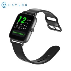 Newest Global Version Haylou RS4 LS12 Smart Watch 1.78-Inch Color AMOLED Screen BT5.1 IP68 Waterproof Sleep/Heart Rate/Blood Oxygen Monitor 12 Sport Modes Message Compatible with Android iOS