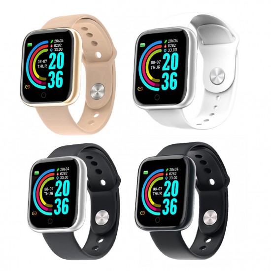 Smart Bracelet 1.3-Inch HD Color Touchscreen Smart Band IP67 Waterproof Smartwatch with Pedometer Heart Rate Tracker Blood Pressure Monitor Sleep Tracking Notifications Reminder Remote Shutter Compatible with Android iOS Smart Bracelet 1.3-Inch HD Color Touchscreen Smart Band IP67 Waterproof Smartwatch with Pedometer Heart Rate Tracker Blood Pressure Monitor Sleep Tracking Notifications Reminder Remote Shutter Compatible with Android iOS