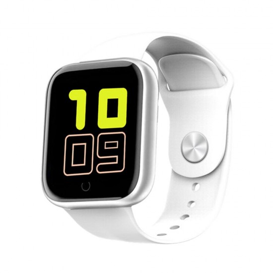 1.3-Inch Square Face Smart Bracelet Fitness Tracker IP67 Waterproof Sports Watch with Pedometer Heart Rate Tracker Blood Pressure Monitor Sleep Tracking Notifications Reminder Remote Shutter Compatible with Android iOS 1.3-Inch Square Face Smart Bracelet Fitness Tracker IP67 Waterproof Sports Watch with Pedometer Heart Rate Tracker Blood Pressure Monitor Sleep Tracking Notifications Reminder Remote Shutter Compatible with Android iOS