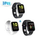 1.3-Inch Square Face Smart Bracelet Fitness Tracker IP67 Waterproof Sports Watch with Pedometer Heart Rate Tracker Blood Pressure Monitor Sleep Tracking Notifications Reminder Remote Shutter Compatible with Android iOS 1.3-Inch Square Face Smart Bracelet Fitness Tracker IP67 Waterproof Sports Watch with Pedometer Heart Rate Tracker Blood Pressure Monitor Sleep Tracking Notifications Reminder Remote Shutter Compatible with Android iOS
